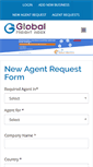 Mobile Screenshot of globalfreightindex.com